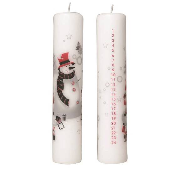 Advent Candle, Snowman