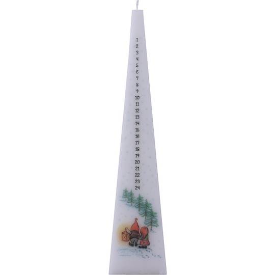 Advent Candle Pyramid, Gnomes with Lantern