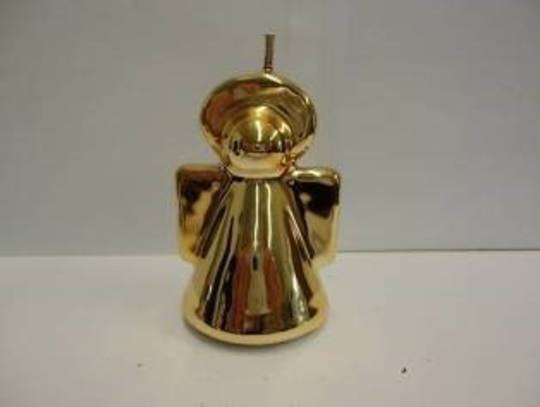 Metallic Mini Angel Candle 60x45mm