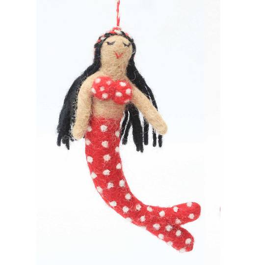 NZ Wool, Moana Mermaid 13x6cm