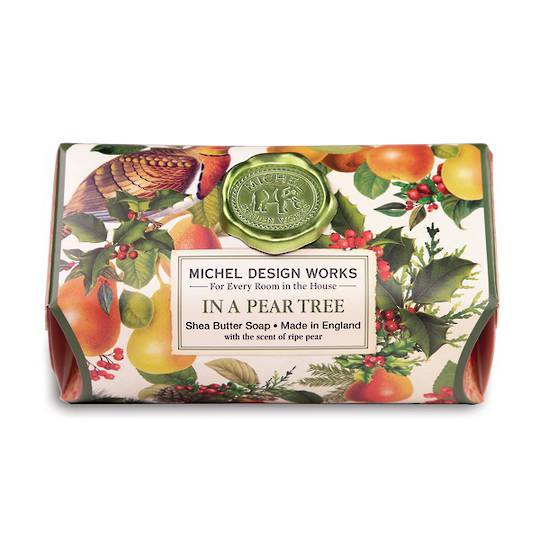 Partridge in a Pear Tree Large Soap Bar SOLD OUT