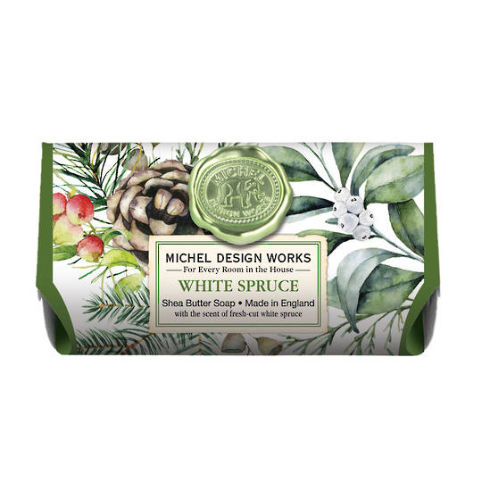 White Spruce Large Soap Bar