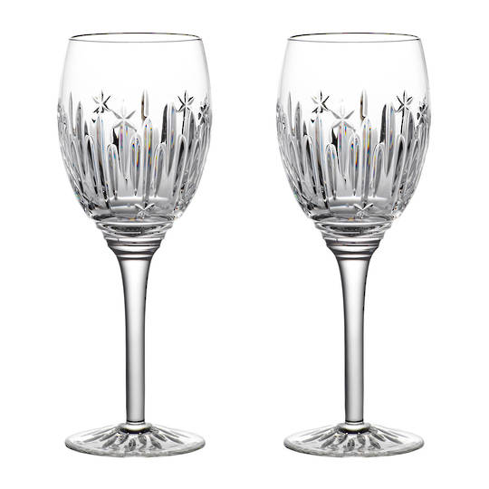Waterford Winter Wonders Midnight Frost Wine Glass, Pair 2021