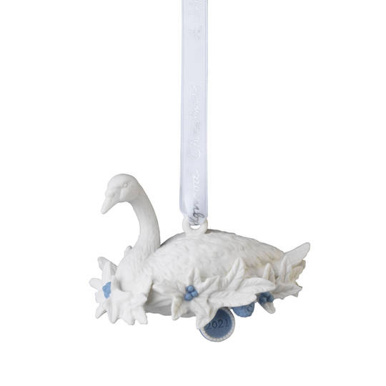 Wedgwood Seven Swans Swimming 2021 Dated