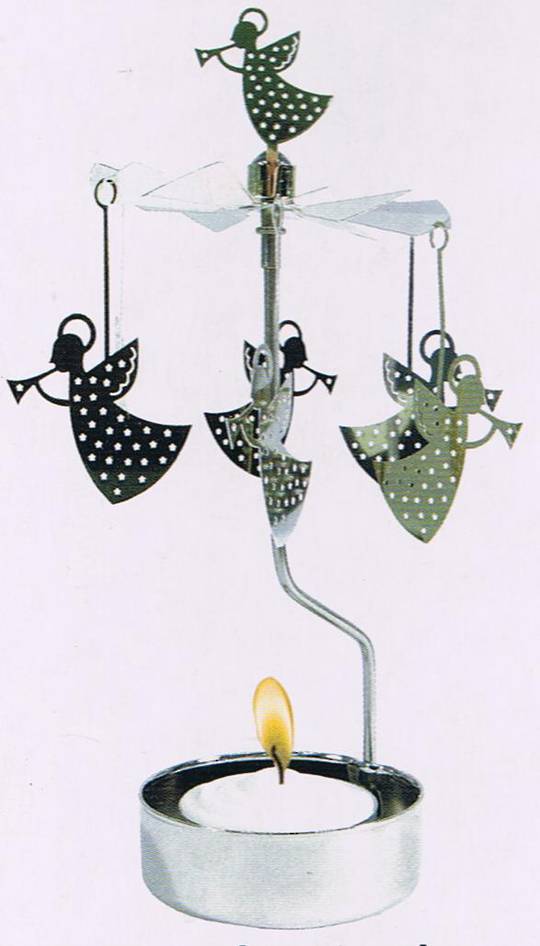 Rotary Candle Holder Angel with Trumpet SOLD OUT