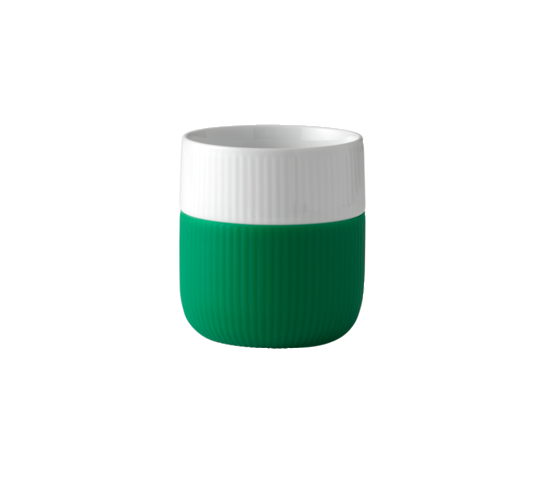 INDENT - Royal Copenhagen Mug w/Silicon Sleeve, Grass Green