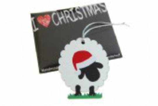 Hanging I Love Christmas, Sheep