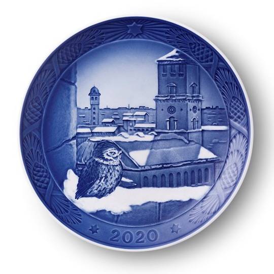 Royal Copenhagen Annual Xmas Plate 2020