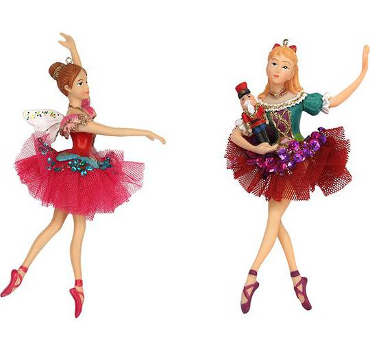 Resin Russian Nutcracker Ballerina 14cm