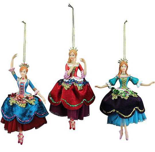 Resin Russian Nutcracker Princess 18cm