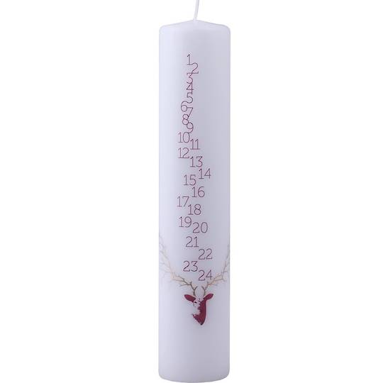 Advent Calendar Candle, Stag