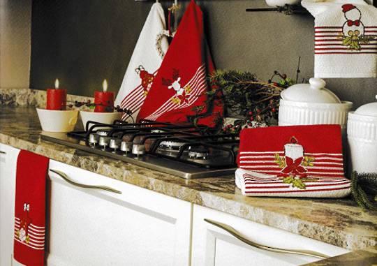 Noel Stripe Hand Towel