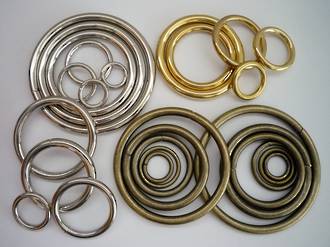 O-RING HD AVAILABLE IN NICKEL, ANTIQUE BRASS & SOLID BRASS