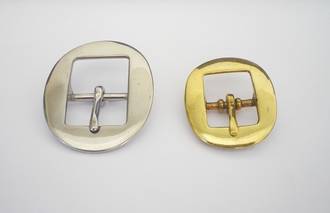 SY132 Solid Brass  and Stainless Steel Buckle