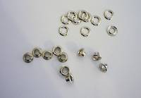 EY4 (EYE461) and EY4-A (EYE462)  Eyelet and Washer : SOLID BRASS (NICKEL PLATED)