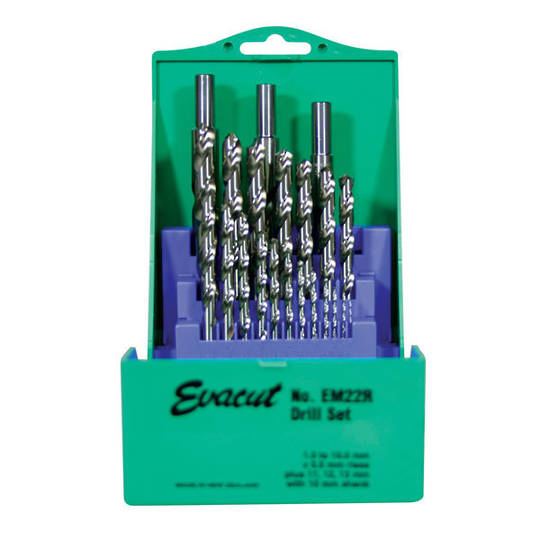 Evacut Drill Set Metric 22pc EM22R