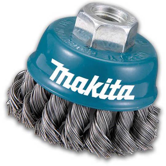 Makita 75mm Twist Knot Wire Cup Brush