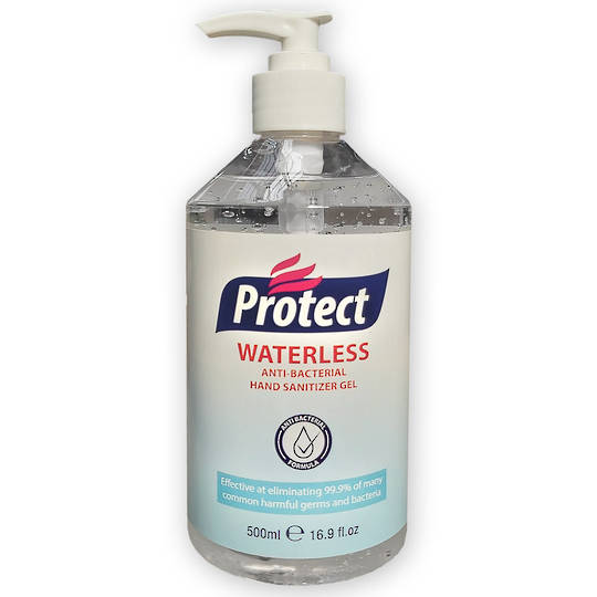 500ml Waterless Anti-Bacterial Hand Sanitiser Gel