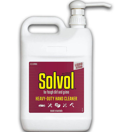 Solvol 4.5l Hd Hand Cleaner with pump