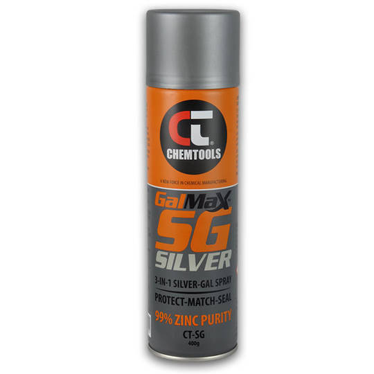Chemtools Silver Galv Paint 400g