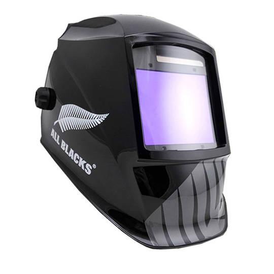 All Blacks Auto Welding Helmet Titanium