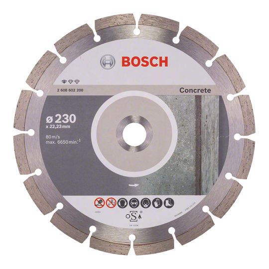 Bosch 230mm Diamond Cutting Disc
