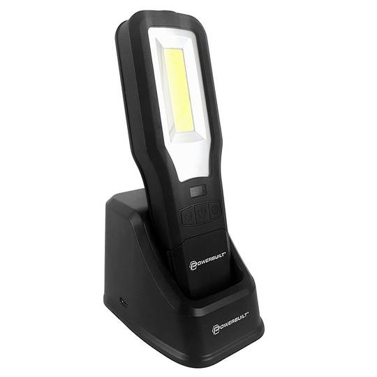 Powerbuilt Rechargable LED Worktorch with Power Bank
