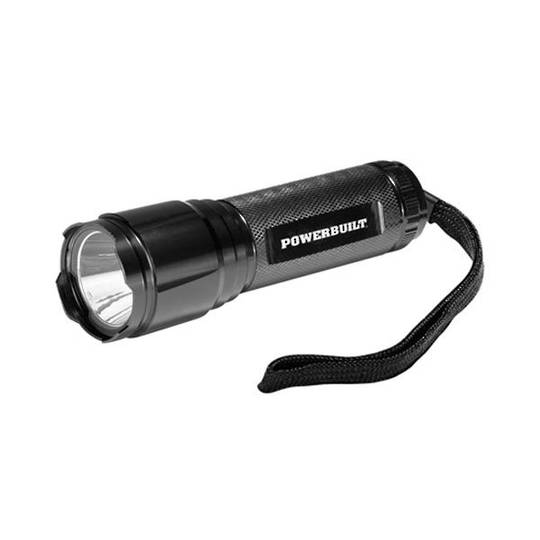 Powerbuilt 250 Lumen Tactical Flashlight CREE XPG