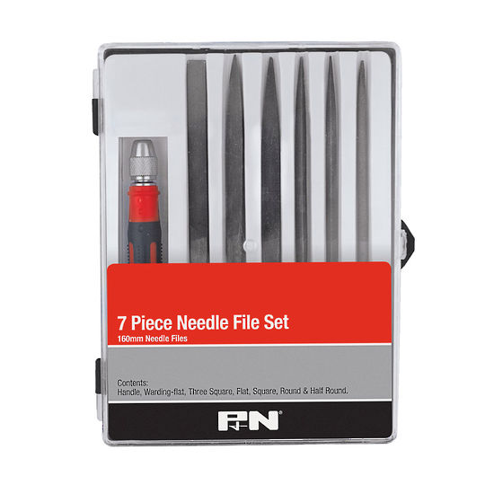 P&N 7pc Needle File set