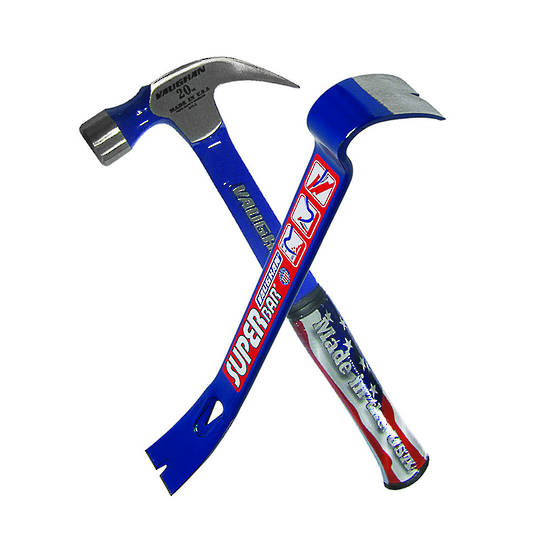 VAUGHAN Claw Hammer & Pry Bar Combo