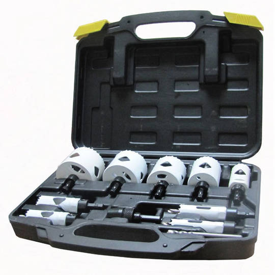 Blumol Holesaw Set 9pc 16-60mm