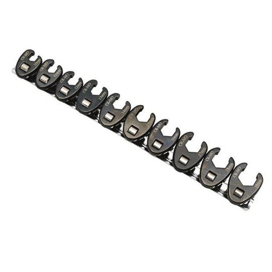 Toledo Crowsfoot Wrench Set 3/8dr 10pc