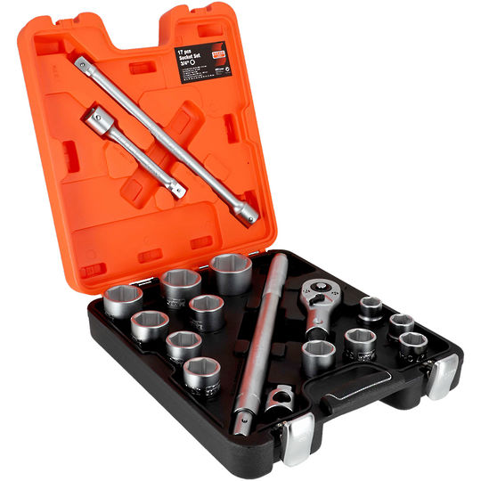 Bahco 17pc 3/4" Socket Set