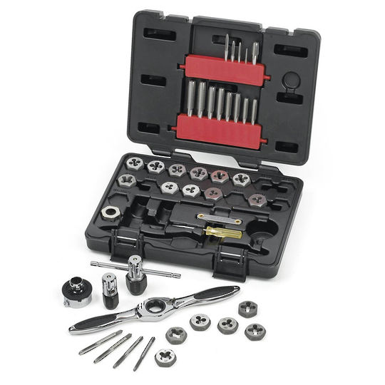 GEARWRENCH Ratcheting Tap & Die Set Sae 40pc