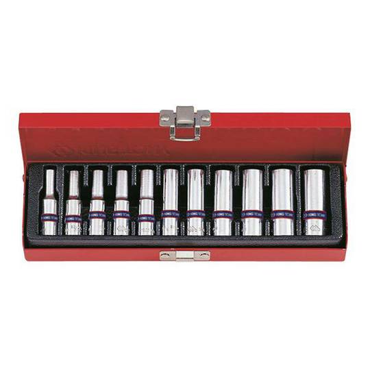 King Tony 11pc 1/4"Dr Deep Socket Set