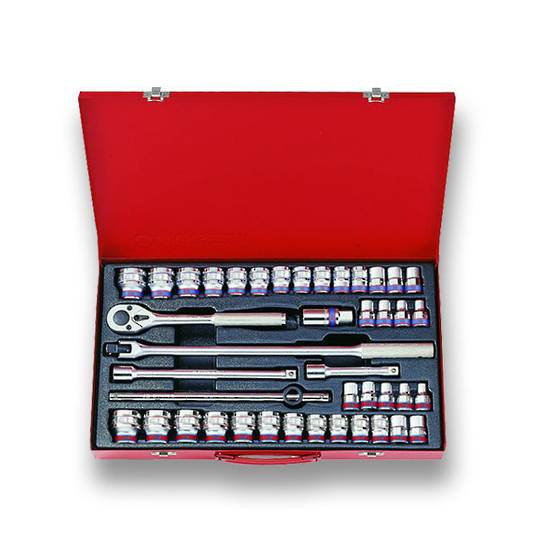 King Tony 1/2" Dr 42pc Combination Socket Set
