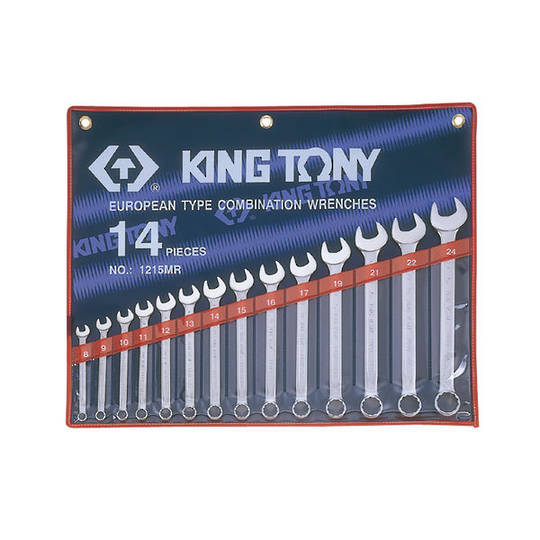 King Tony 14pc R & OE Spanner Set