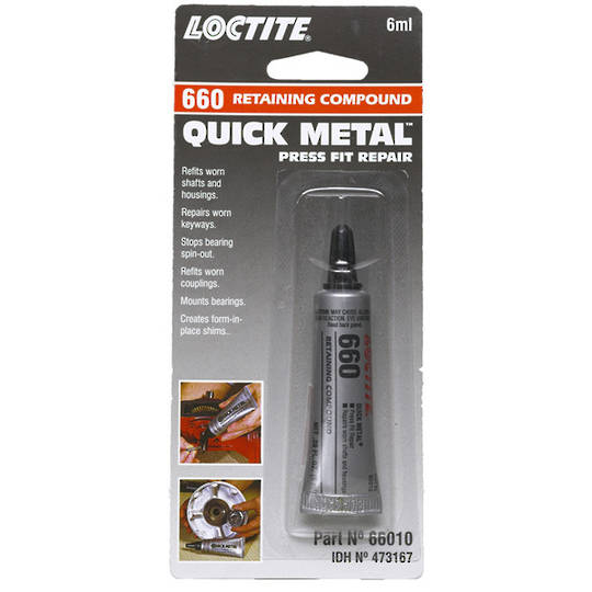 Loctite Quickmetal Card 6ml 66010