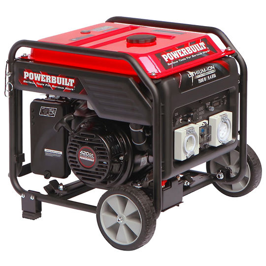 Powerbuilt 7500W / 9.4kVA Inverter Generator