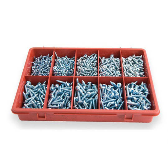 Assortment Self Tappers 750pc