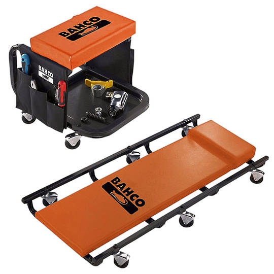 Bahco Creeper & Stool Set