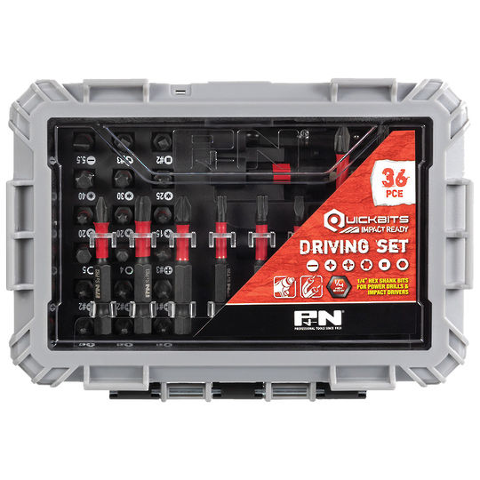 P&N 36pc Driver bit set