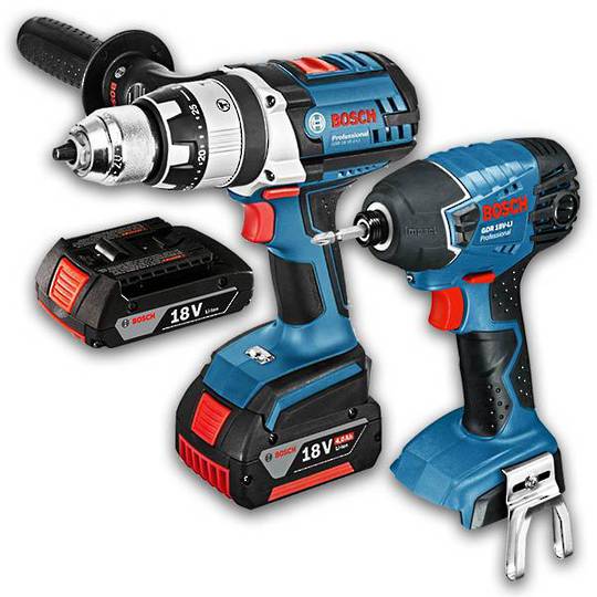 Bosch 18V Drill & Impact Driver 2pc Combo