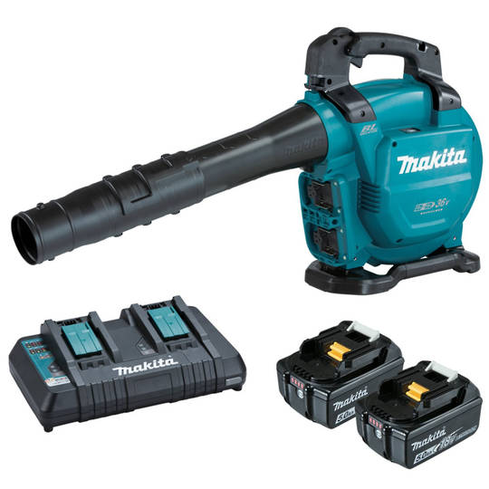 Makita DUB363PT2V 18Vx2 (36V) Brushless Blower/Vacuum, Kit (5.0Ah)