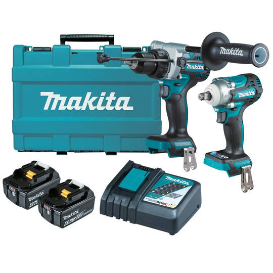Makita DLX2419G Drill & Impact Wrench 6Ah Kit