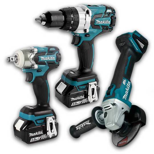 Makita Brushless Impact Wrench & Drill 6.0Ah Combo