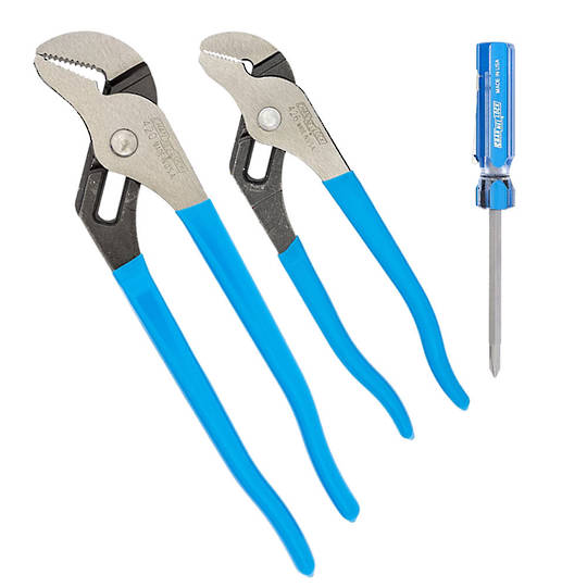 Channelock 2pc groove Joint pliers set