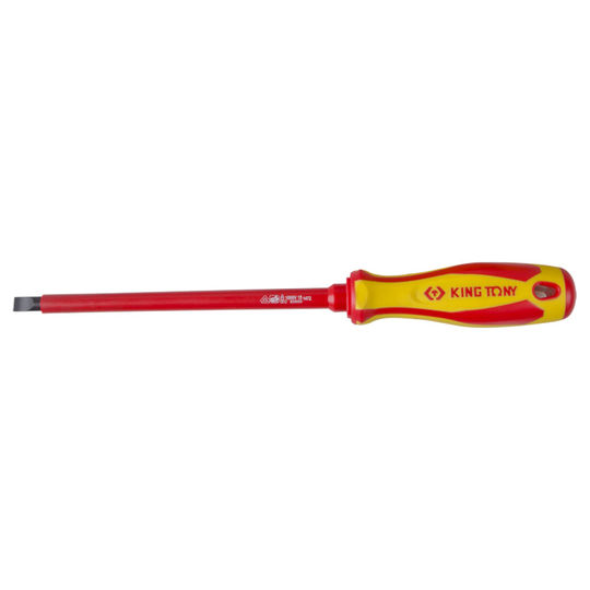 King Tony Screwdriver 4 x 100mm Slot Insulated