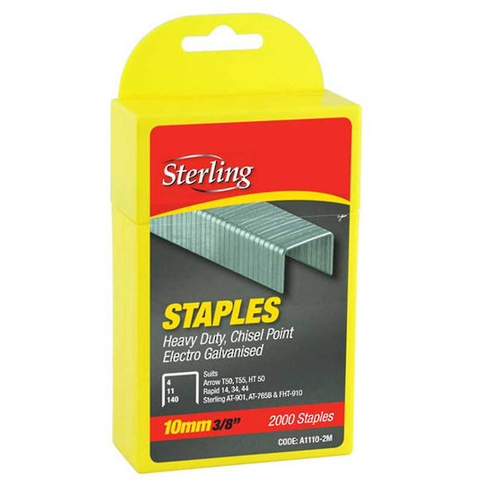 STERLING Staples 10mm 140-10 2000 pack