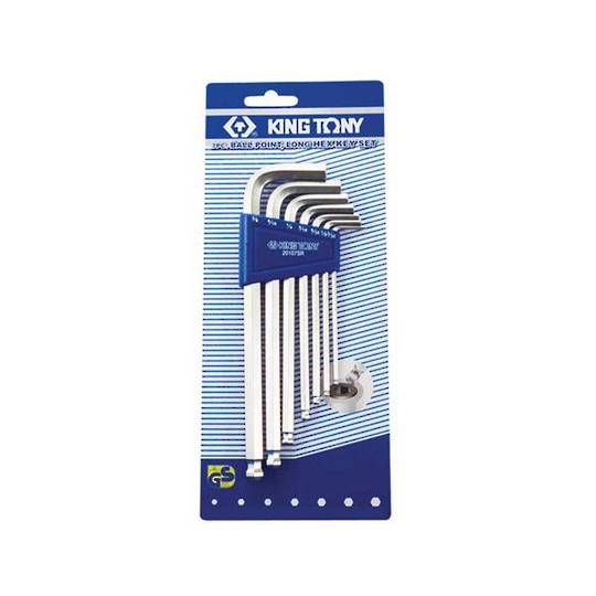 King Tony 7pc Long Metric Hex Key Set